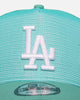 New Era Los Angeles Dodgers 'Polychromatic Mesh' 9FORTY A-Frame Snapback Mint/White