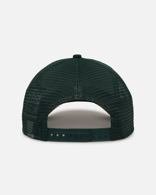 New Era Los Angeles Dodgers 'Polychromatic Mesh' 9FORTY A-Frame Snapback Dark Green/White