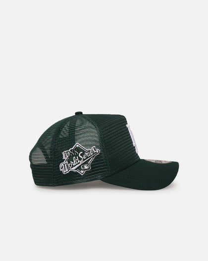 New Era Los Angeles Dodgers 'Polychromatic Mesh' 9FORTY A-Frame Snapback Dark Green/White