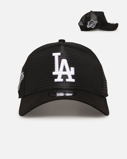 New Era Los Angeles Dodgers 'Polychromatic Mesh' 9FORTY A-Frame Snapback Black/White