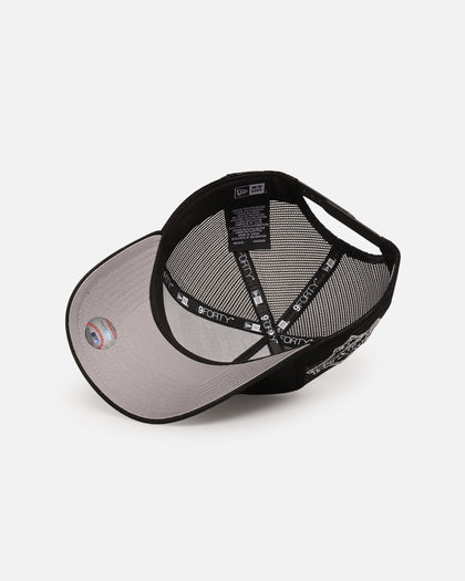 New Era Los Angeles Dodgers 'Polychromatic Mesh' 9FORTY A-Frame Snapback Black/White