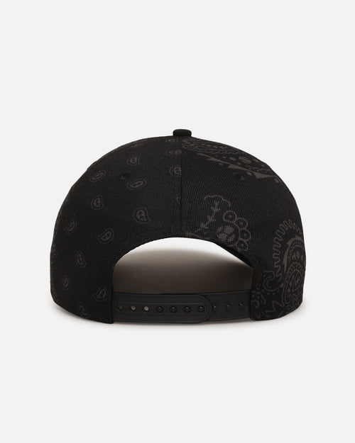 New Era Los Angeles Lakers 'Tonal Paisley' 9FORTY A-Frame Snapback Black