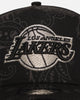 New Era Los Angeles Lakers 'Tonal Paisley' 9FORTY A-Frame Snapback Black
