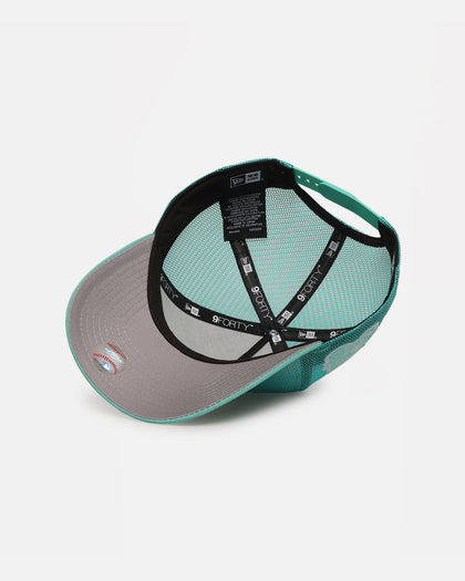 New Era New York Yankees 'Polychromatic Mesh' 9FORTY A-Frame Snapback Mint/White