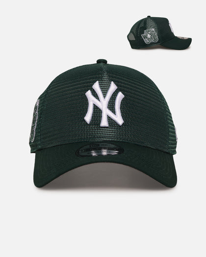 New Era New York Yankees 'Polychromatic Mesh' 9FORTY A-Frame Snapback Dark Green/White