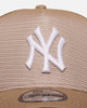 New Era New York Yankees 'Polychromatic Mesh' 9FORTY A-Frame Snapback Camel