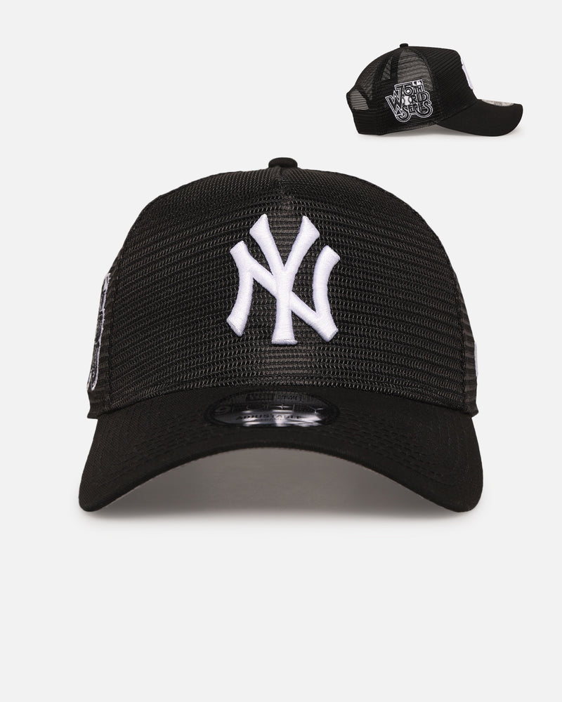 New Era 9Forty Yankees Cap - New York Baseball Mütze Schwarz/Weiß