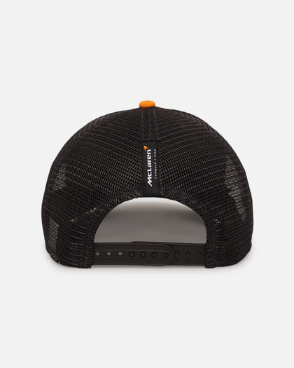 New Era X McLaren Racing Norris 9SEVENTY Trucker Snapback Medium Orange