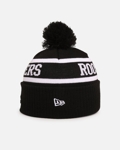 New Era Sydney Roosters 'NRL Black White Beanies' Knitted Beanie Black