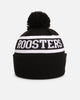 New Era Sydney Roosters 'NRL Black White Beanies' Knitted Beanie Black