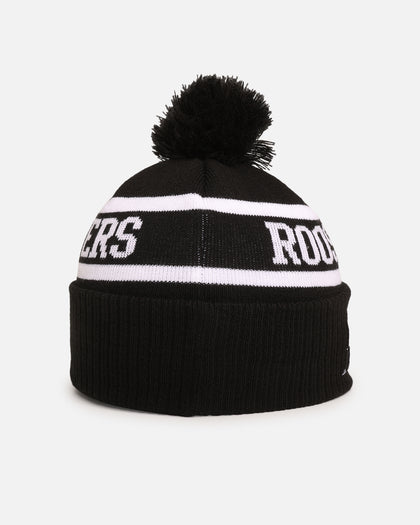 New Era Sydney Roosters 'NRL Black White Beanies' Knitted Beanie Black