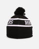 New Era Sydney Roosters 'NRL Black White Beanies' Knitted Beanie Black