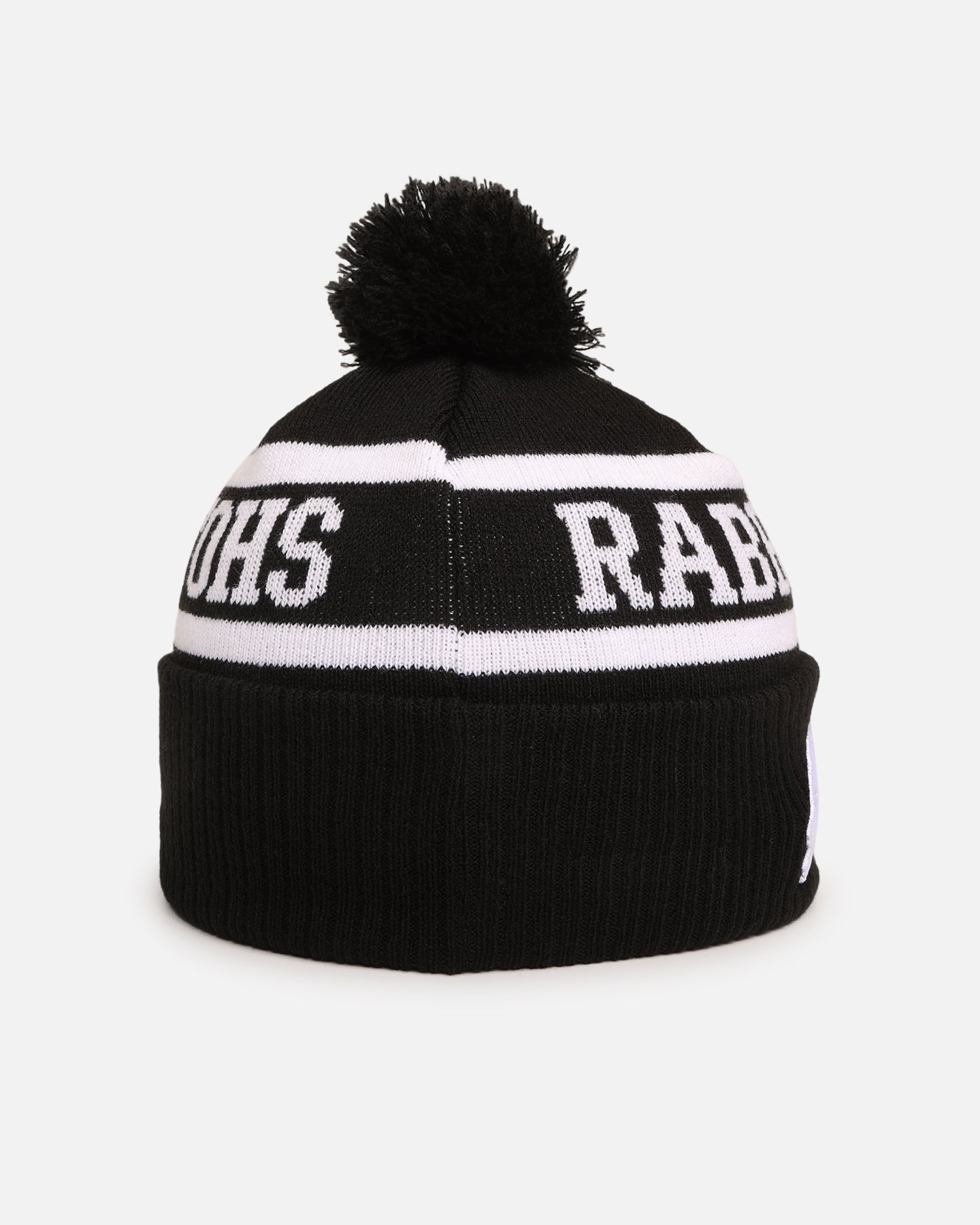 New Era South Sydney Rabbitohs 'NRL Black White Beanies' Knitted