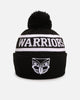 New Era New Zealand Warriors 'NRL Black White Beanies' Knitted Beanie Black