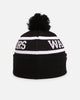 New Era New Zealand Warriors 'NRL Black White Beanies' Knitted Beanie Black