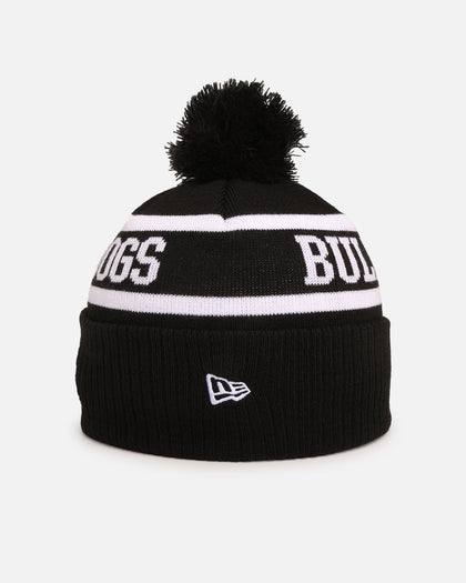 New Era Canterbury-Bankstown Bulldogs 'NRL Black White Beanies' Knitted Beanie Black