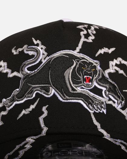 New Era Penrith Panthers 'NRL Electric' 9FORTY A-Frame Snapback Official Team Colour