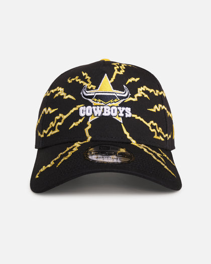 New Era North Queensland Cowboys 'NRL Electric' 9FORTY A-Frame Snapback Official Team Colour