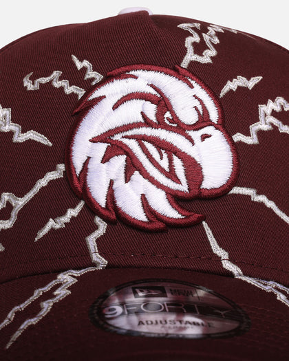 New Era Manly-Warringah Sea Eagles 'NRL Electric' 9FORTY A-Frame Snapback Official Team Colour