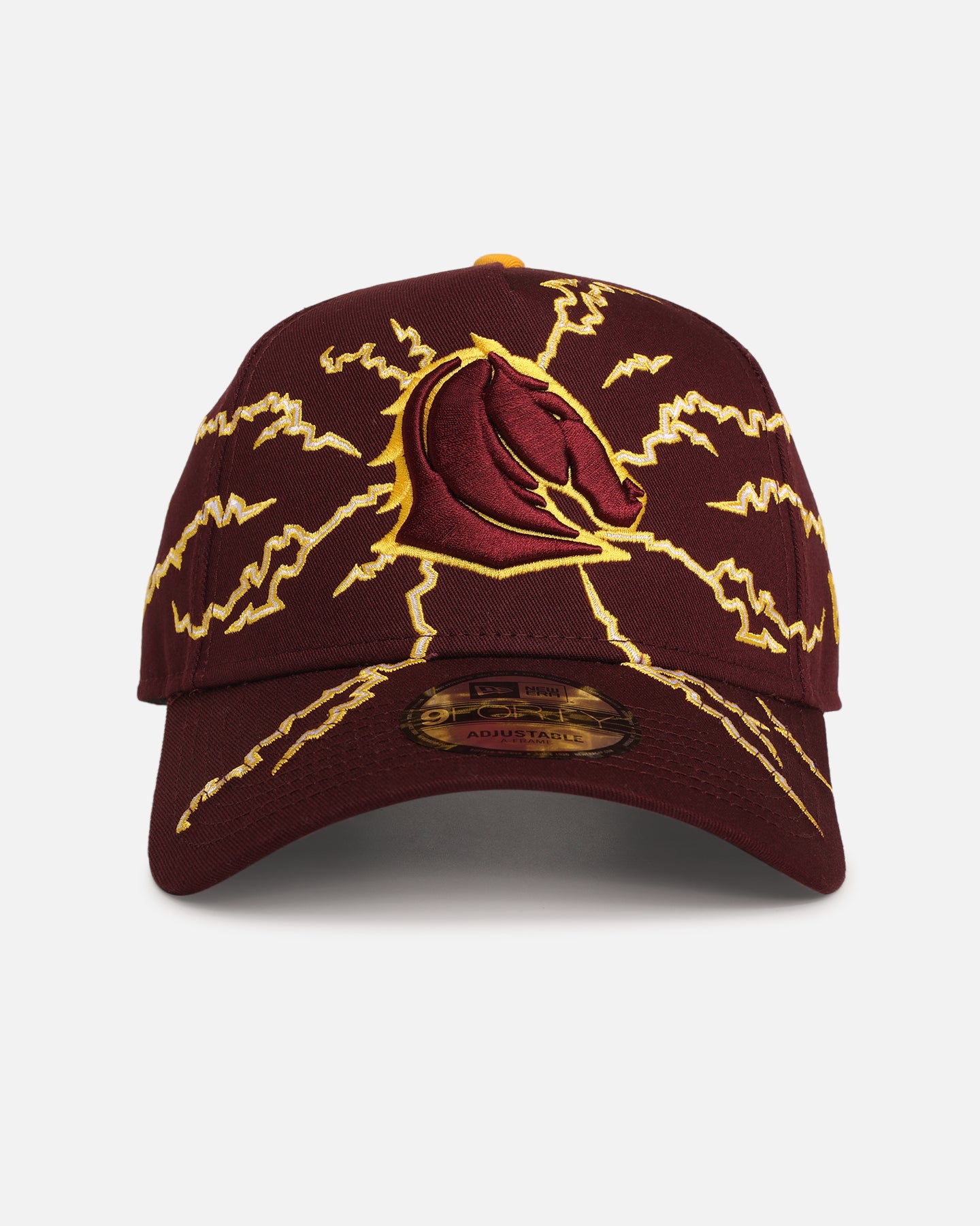 New Era Brisbane Broncos 'NRL Electric' 9FORTY A-Frame Snapback