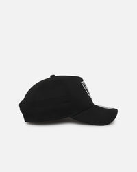 New Era Las Vegas Raiders 'NFL Black & Silver Embroidery' 9FORTY A-Frame Snapback Black/Silver