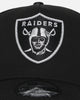 New Era Las Vegas Raiders 'NFL Black & Silver Embroidery' 9FORTY A-Frame Snapback Black/Silver