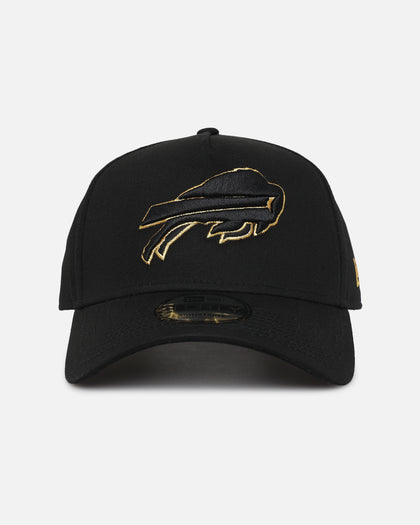 New Era Buffalo Bills 'NFL Black & Gold Embroidery' 9FORTY A-Frame Snapback Black/Gold