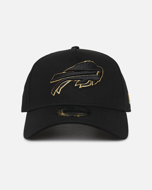 New Era Buffalo Bills 'NFL Black & Gold Embroidery' 9FORTY A-Frame Snapback Black/Gold