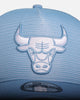 New Era Chicago Bulls 'Polychromatic Mesh' 9FORTY A-Frame Snapback Sky