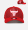 New Era Chicago Bulls 'Polychromatic Mesh' 9FORTY A-Frame Snapback Scarlet