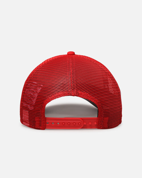 New Era Chicago Bulls 'Polychromatic Mesh' 9FORTY A-Frame Snapback Scarlet
