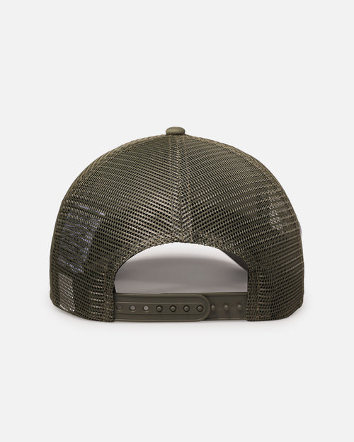 New Era Chicago Bulls 'Polychromatic Mesh' 9FORTY A-Frame Snapback New Olive