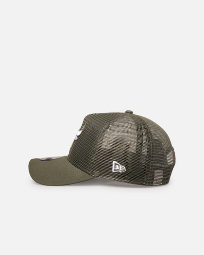 New Era Chicago Bulls 'Polychromatic Mesh' 9FORTY A-Frame Snapback New Olive