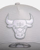 New Era Chicago Bulls 'Polychromatic Mesh' 9FORTY A-Frame Snapback Grey