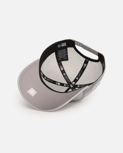 New Era Chicago Bulls 'Polychromatic Mesh' 9FORTY A-Frame Snapback Grey