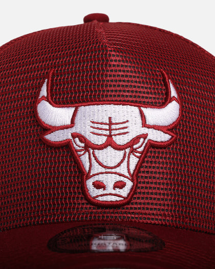 New Era Chicago Bulls 'Polychromatic Mesh' 9FORTY A-Frame Snapback Cardinal