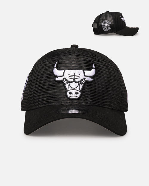 New Era Chicago Bulls 'Polychromatic Mesh' 9FORTY A-Frame Snapback Black