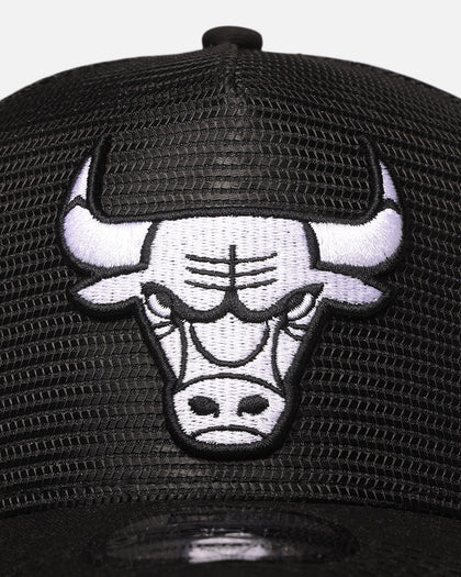 New Era Chicago Bulls 'Polychromatic Mesh' 9FORTY A-Frame Snapback Black