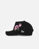 New Era New York Yankees 'Pink Rose Embroidery' 9FORTY A-Frame Snapback Black/Pink