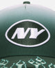 New Era New York Jets 'Sundyed Flames' 9FORTY A-Frame Snapback Pine Green