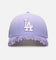 New Era Los Angeles Dodgers 'Sundyed Flames' 9FORTY A-Frame Snapback Lavender