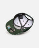 New Era Las Vegas Raiders 'Sundyed Flames' 9FORTY A-Frame Snapback Pine Green