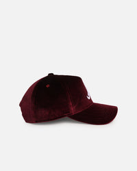 New Era Atlanta Braves 'Velvet Dreams 2.0' 9FORTY A-Frame Snapback Burgundy