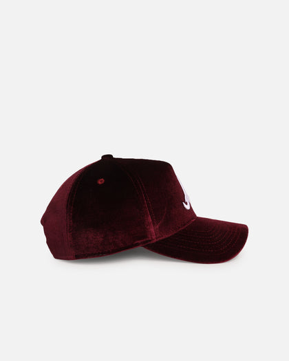 New Era Atlanta Braves 'Velvet Dreams 2.0' 9FORTY A-Frame Snapback Burgundy