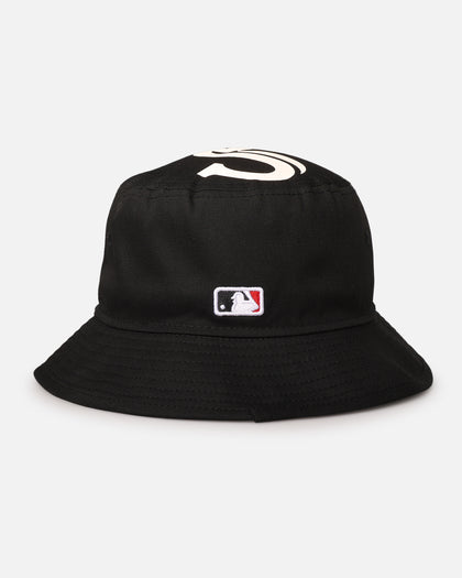 New Era Chicago White Sox 'Script' Bucket Hat Official Team Colour
