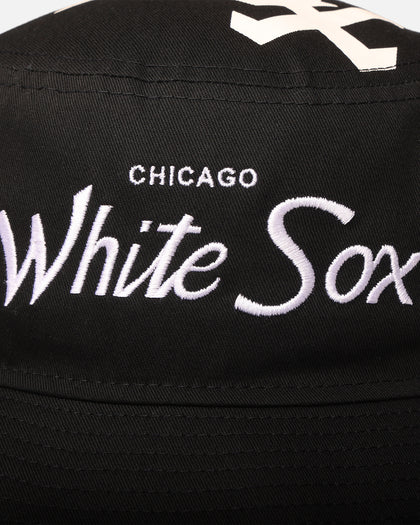 New Era Chicago White Sox 'Script' Bucket Hat Official Team Colour