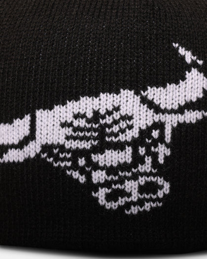 New Era Chicago Bulls Knitted Skully Beanie Orange