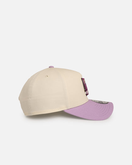 New Era Los Angeles Dodgers 'Jelly Crystals Collection' 9FORTY A-Frame Snapback Chrome White/Purple