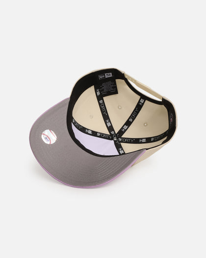 New Era Los Angeles Dodgers 'Jelly Crystals Collection' 9FORTY A-Frame Snapback Chrome White/Purple