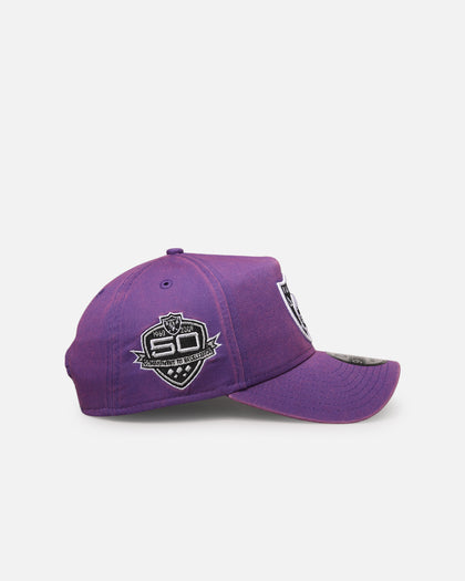 New Era Las Vegas Raiders 'Washed Purple' 9FORTY A-Frame Snapback Washed Purple